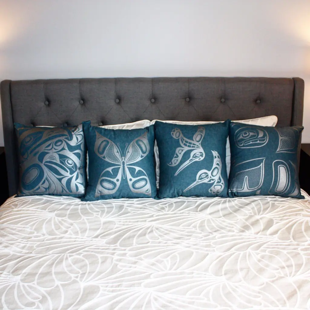Hemp Pillow Cover 18x18" in assorted colors