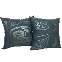 Hemp Pillow Cover 18x18" in assorted colors